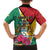 Personalized Guyana Family Matching Puletasi and Hawaiian Shirt Jaguar Tropical Flowers