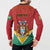 Personalized Guyana 55th Republic Anniversary Button Sweatshirt Flag Style