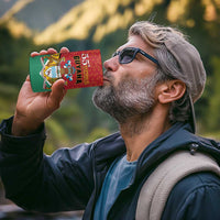 Personalized Guyana 55th Republic Anniversary 4 in 1 Can Cooler Tumbler Flag Style