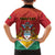 Personalized Guyana 55th Republic Anniversary Family Matching Short Sleeve Bodycon Dress and Hawaiian Shirt Flag Style