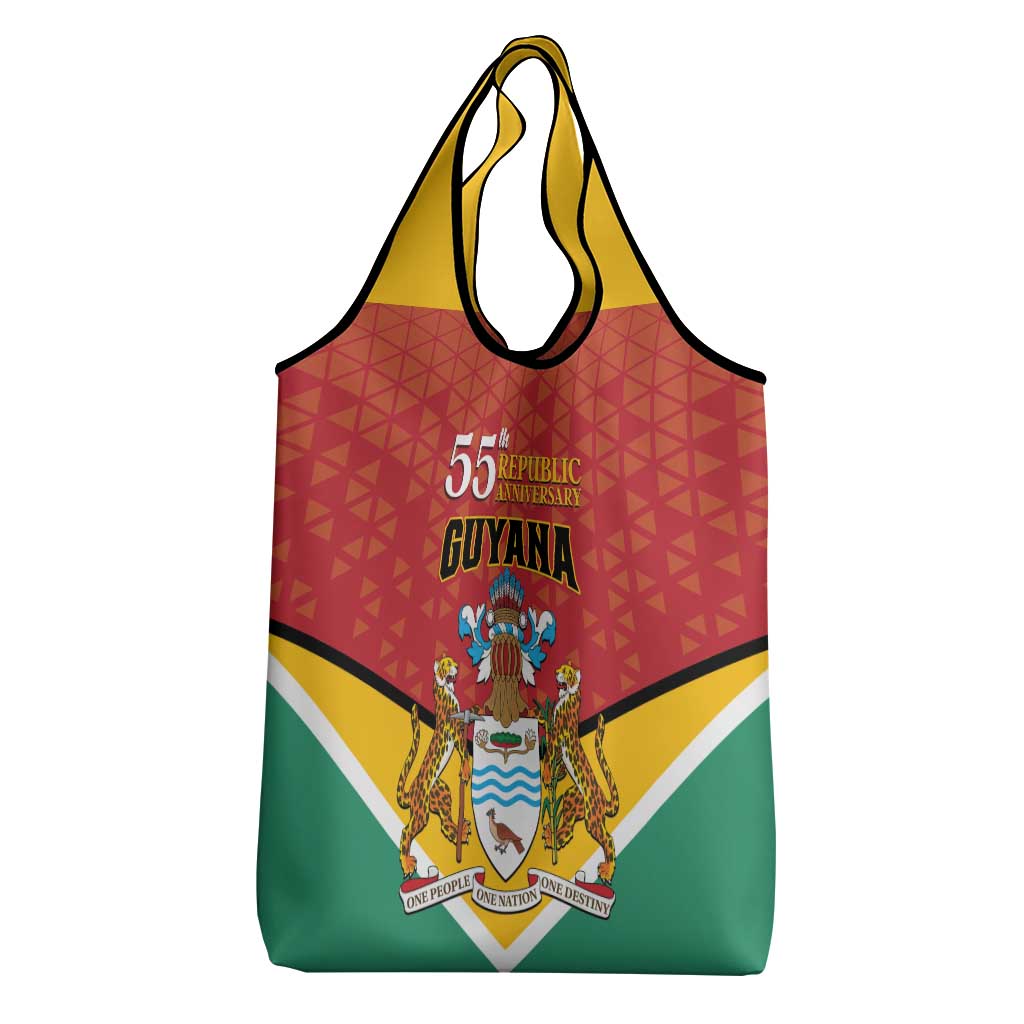 Guyana 55th Republic Anniversary Grocery Bag Flag Style