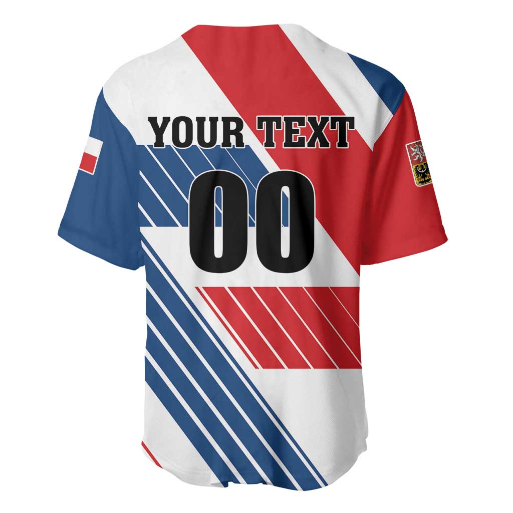 Custom Hockey 2026 Czech Republic Baseball Jersey Team Czechia Go Champions - Wonder Print Shop