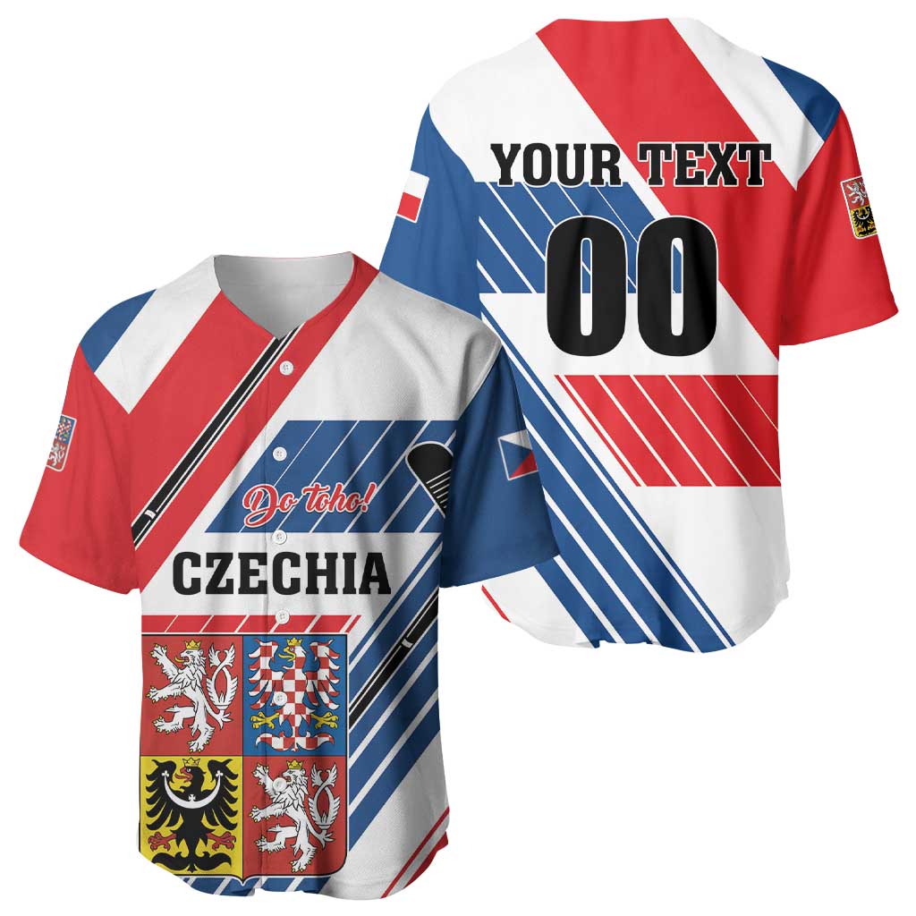 Custom Hockey 2026 Czech Republic Baseball Jersey Team Czechia Go Champions - Wonder Print Shop