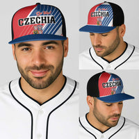 Hockey 2026 Czech Republic Baseball Net Cap Team Czechia Go Champions