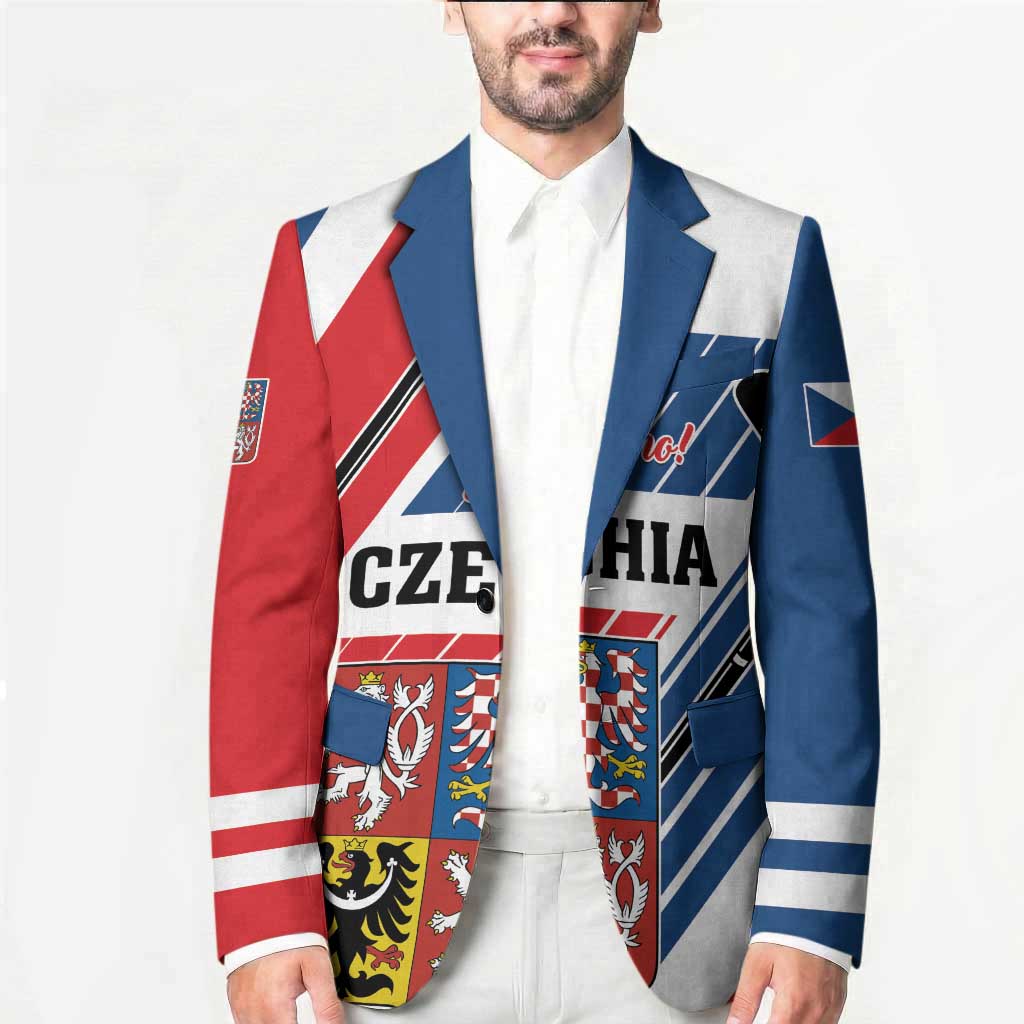 Custom Hockey 2026 Czech Republic Blazer Team Czechia Go Champions - Wonder Print Shop
