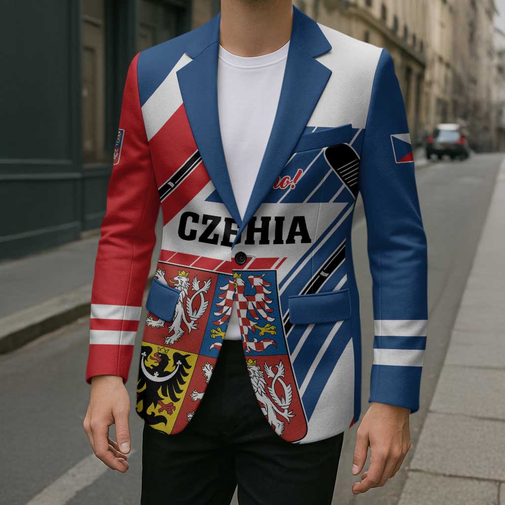 Custom Hockey 2026 Czech Republic Blazer Team Czechia Go Champions - Wonder Print Shop