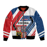 Custom Hockey 2026 Czech Republic Bomber Jacket Team Czechia Go Champions - Wonder Print Shop