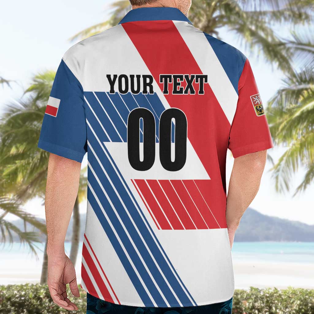 Custom Hockey 2026 Czech Republic Hawaiian Shirt Team Czechia Go Champions - Wonder Print Shop