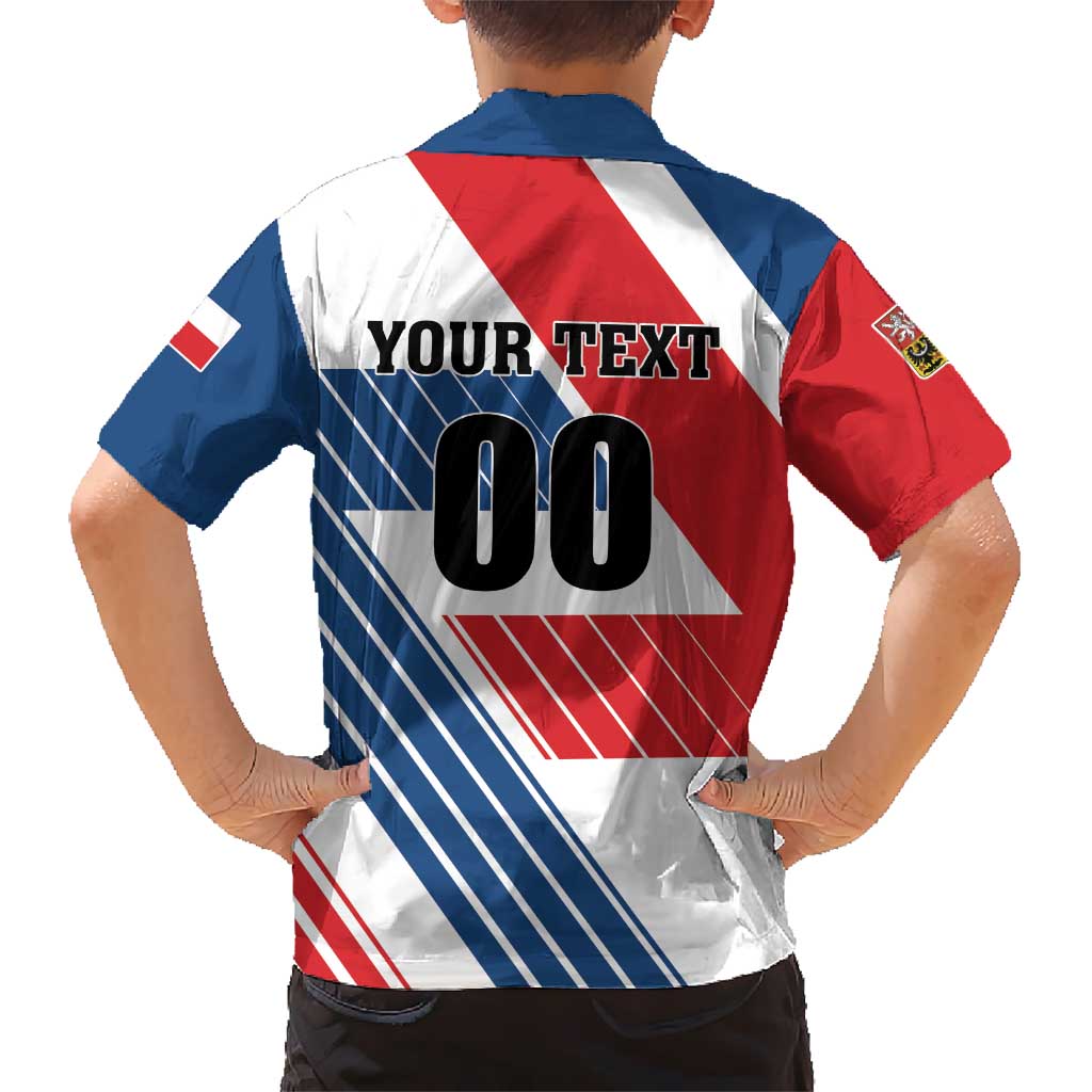 Custom Hockey 2026 Czech Republic Hawaiian Shirt Team Czechia Go Champions - Wonder Print Shop