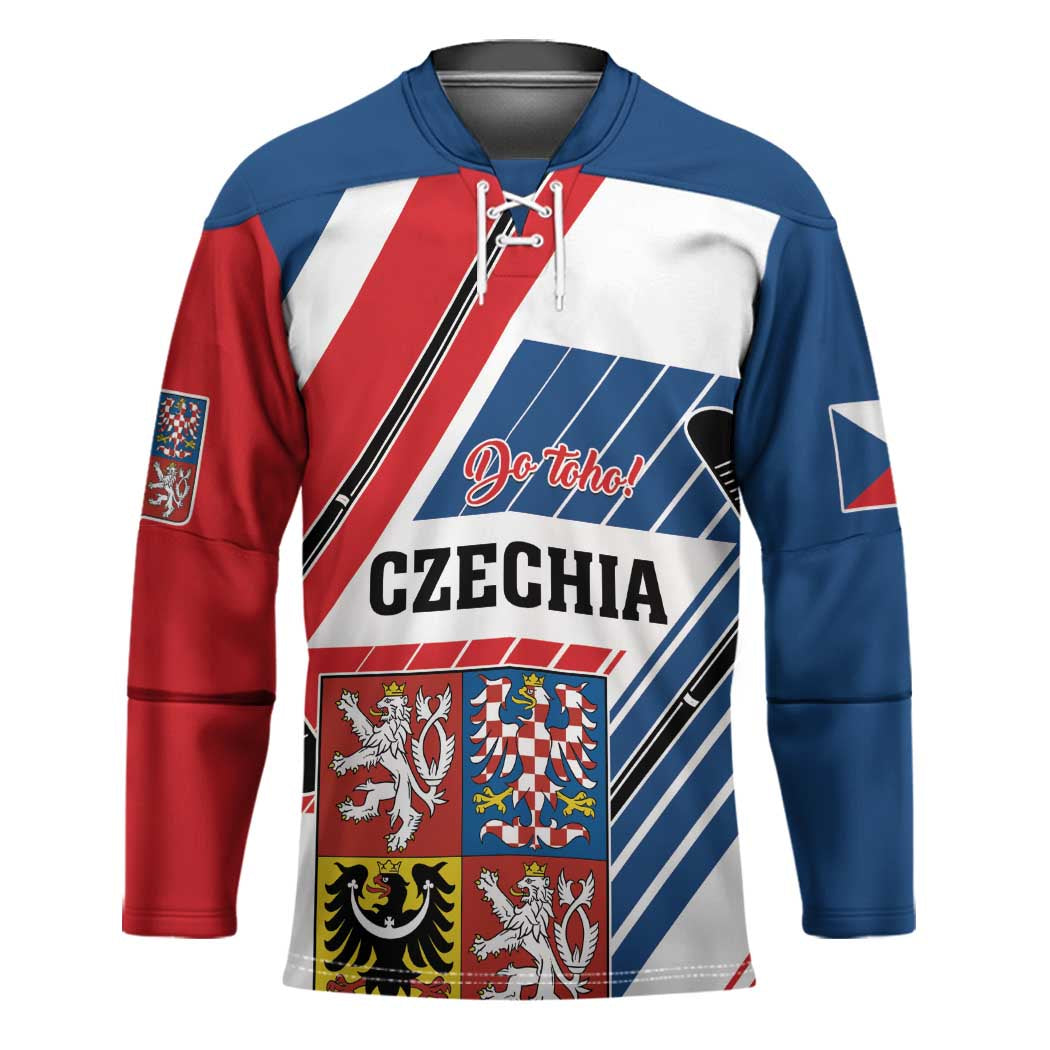 Custom Hockey 2026 Czech Republic Hockey Jersey Team Czechia Go Champions - Wonder Print Shop