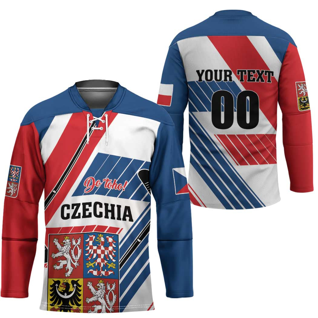 Custom Hockey 2026 Czech Republic Hockey Jersey Team Czechia Go Champions - Wonder Print Shop