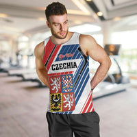 Custom Hockey 2026 Czech Republic Men Tank Top Team Czechia Go Champions - Wonder Print Shop