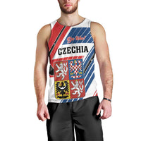 Custom Hockey 2026 Czech Republic Men Tank Top Team Czechia Go Champions - Wonder Print Shop