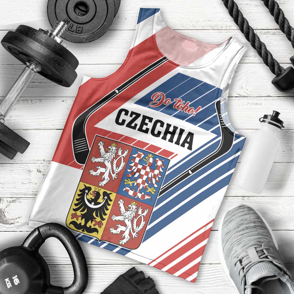 Custom Hockey 2026 Czech Republic Men Tank Top Team Czechia Go Champions - Wonder Print Shop