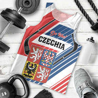 Custom Hockey 2026 Czech Republic Men Tank Top Team Czechia Go Champions - Wonder Print Shop