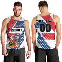 Custom Hockey 2026 Czech Republic Men Tank Top Team Czechia Go Champions - Wonder Print Shop
