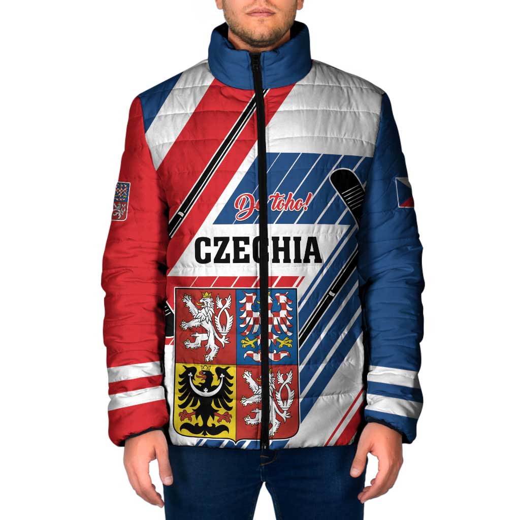 Custom Hockey 2026 Czech Republic Padded Jacket Team Czechia Go Champions - Wonder Print Shop