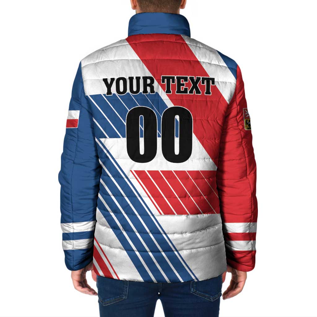 Custom Hockey 2026 Czech Republic Padded Jacket Team Czechia Go Champions - Wonder Print Shop