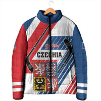 Custom Hockey 2026 Czech Republic Padded Jacket Team Czechia Go Champions - Wonder Print Shop