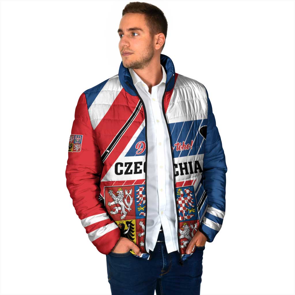 Custom Hockey 2026 Czech Republic Padded Jacket Team Czechia Go Champions - Wonder Print Shop