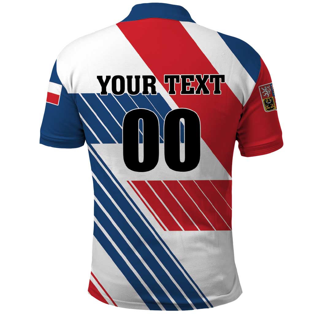 Custom Hockey 2026 Czech Republic Polo Shirt Team Czechia Go Champions - Wonder Print Shop