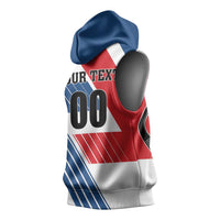 Custom Hockey 2026 Czech Republic Sleeveless Hoodie Team Czechia Go Champions - Wonder Print Shop