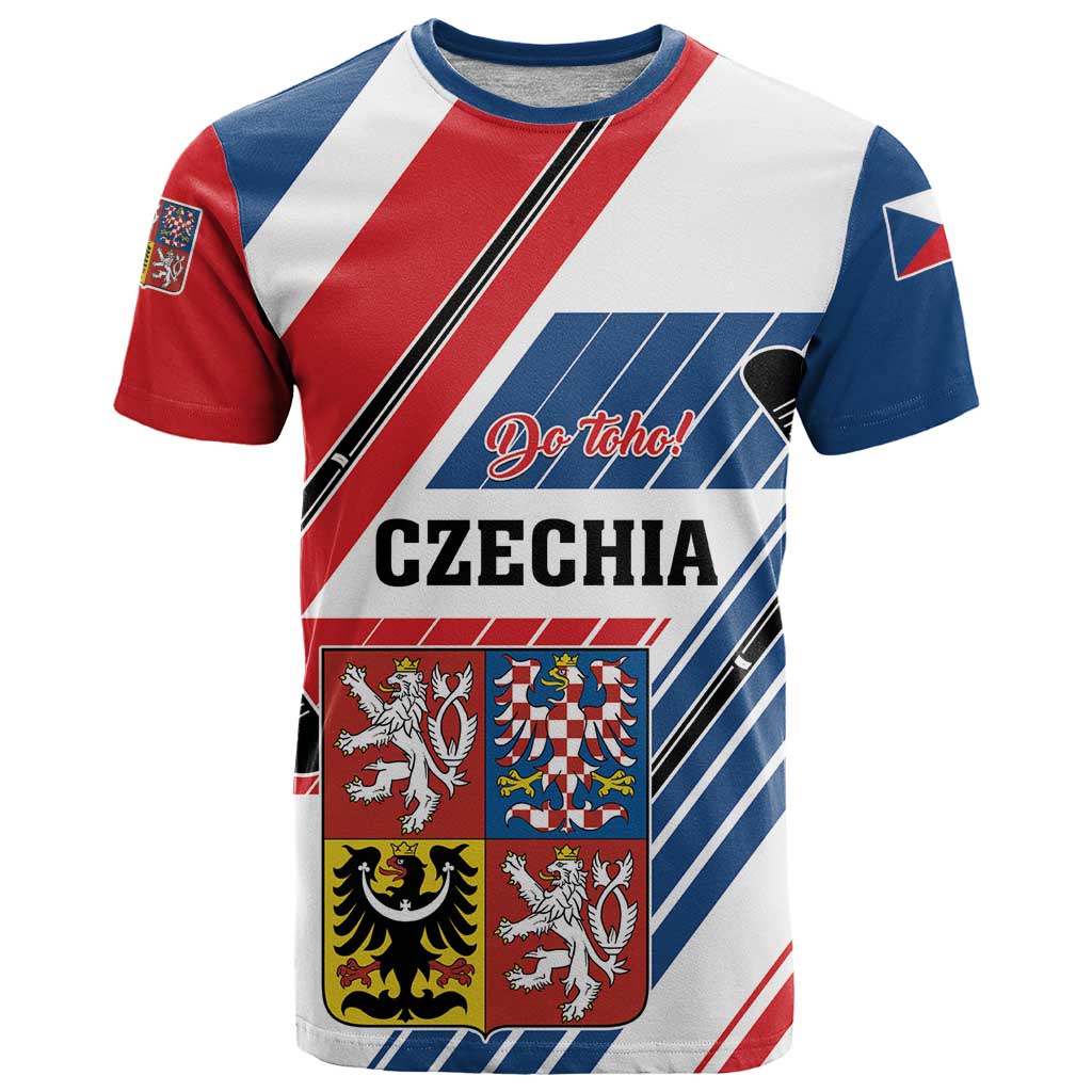 Custom Hockey 2026 Czech Republic T Shirt Team Czechia Go Champions - Wonder Print Shop