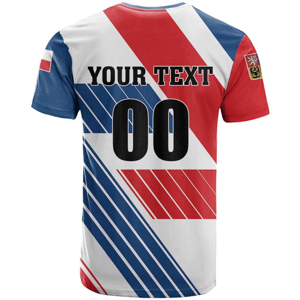 Custom Hockey 2026 Czech Republic T Shirt Team Czechia Go Champions - Wonder Print Shop