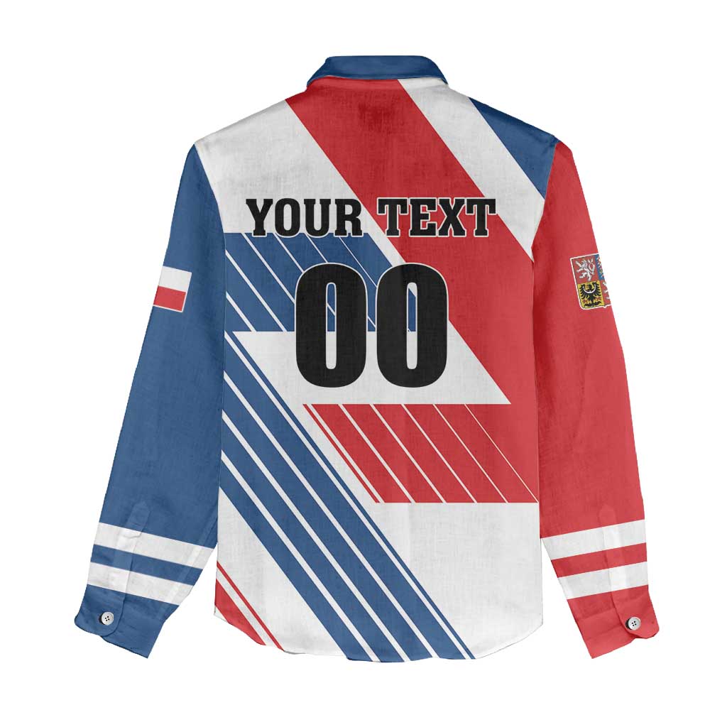 Custom Hockey 2026 Czech Republic Women Casual Shirt Team Czechia Go Champions - Wonder Print Shop