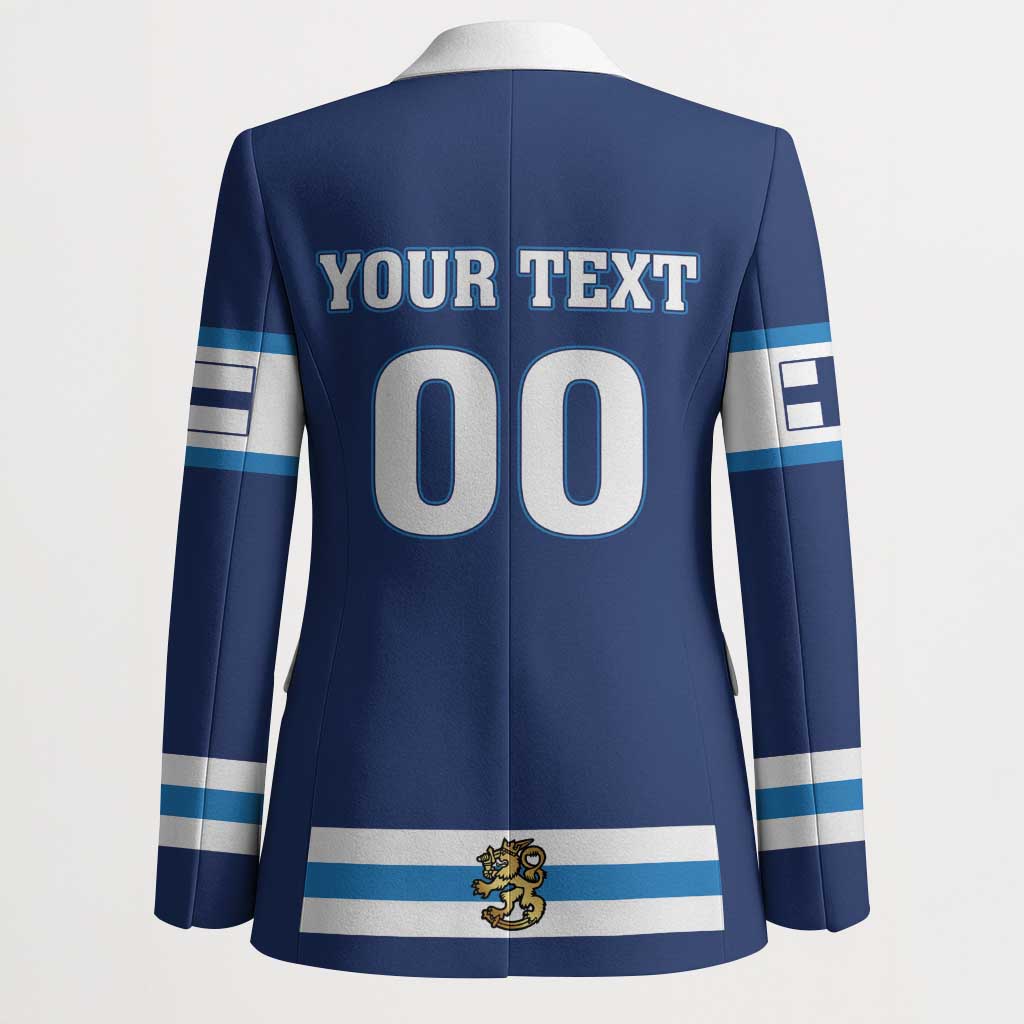 Custom Hockey 2026 Finland Blazer Finnish Leijonat Champions - Wonder Print Shop