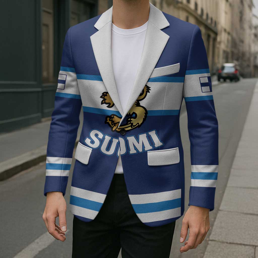 Custom Hockey 2026 Finland Blazer Finnish Leijonat Champions - Wonder Print Shop