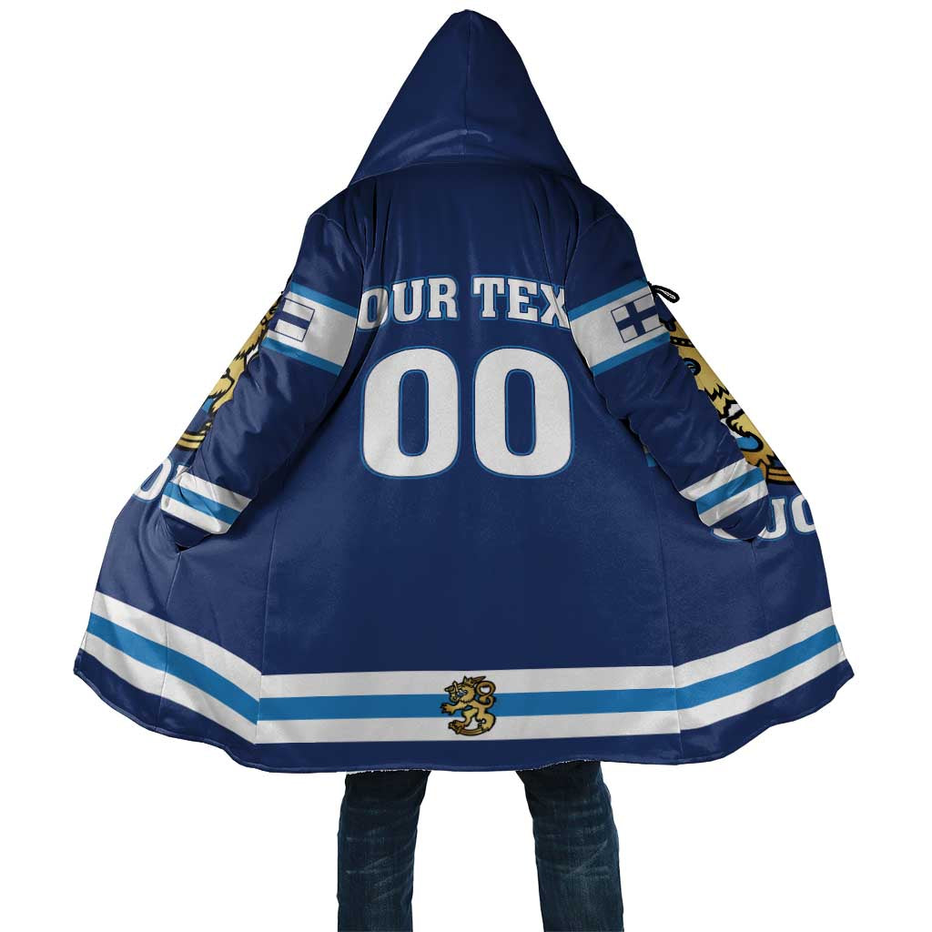 Custom Hockey 2026 Finland Cloak Finnish Leijonat Champions - Wonder Print Shop