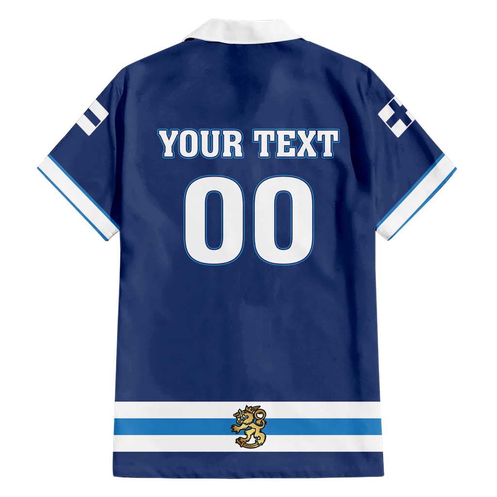 Custom Hockey 2026 Finland Hawaiian Shirt Finnish Leijonat Champions - Wonder Print Shop
