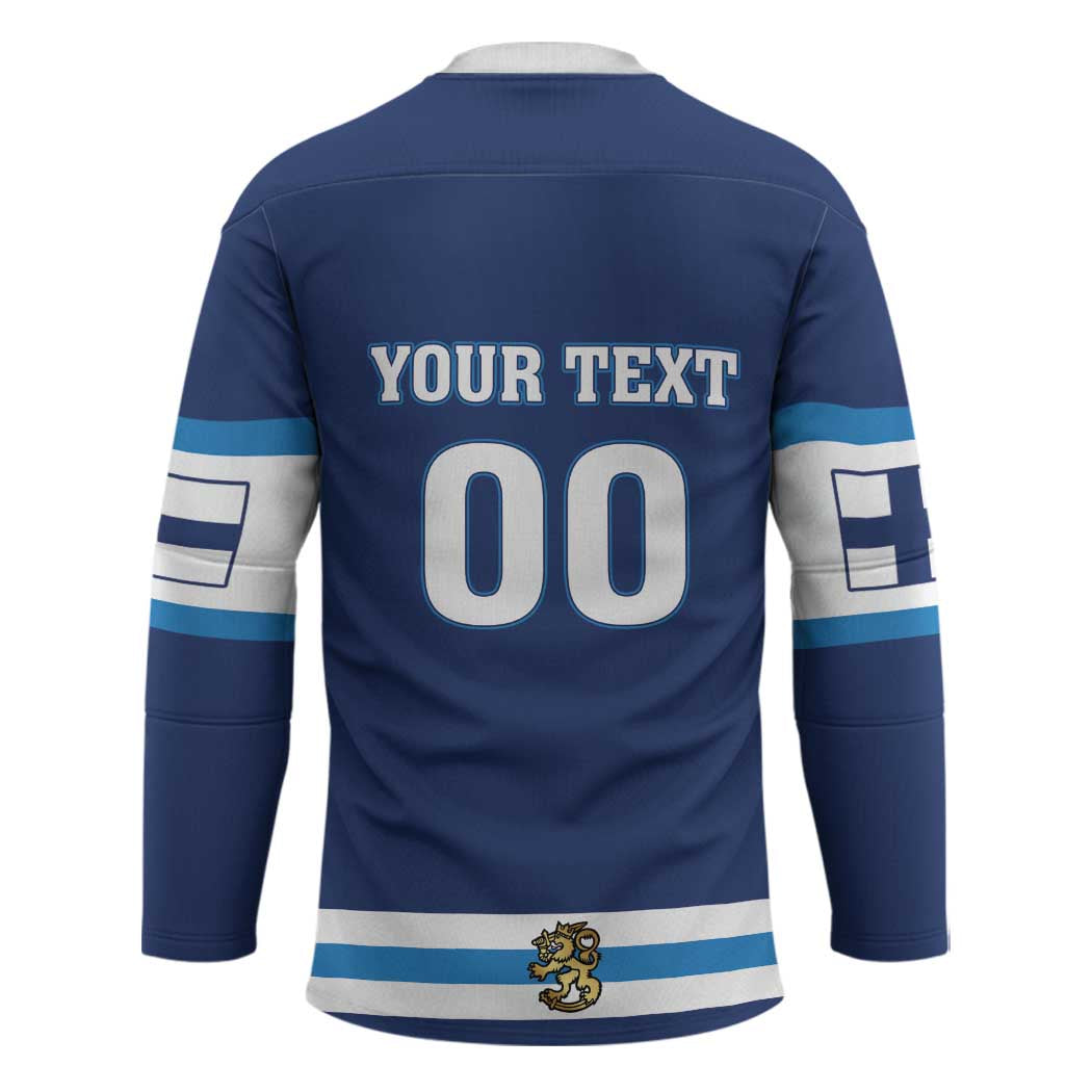 Custom Hockey 2026 Finland Hockey Jersey Finnish Leijonat Champions - Wonder Print Shop