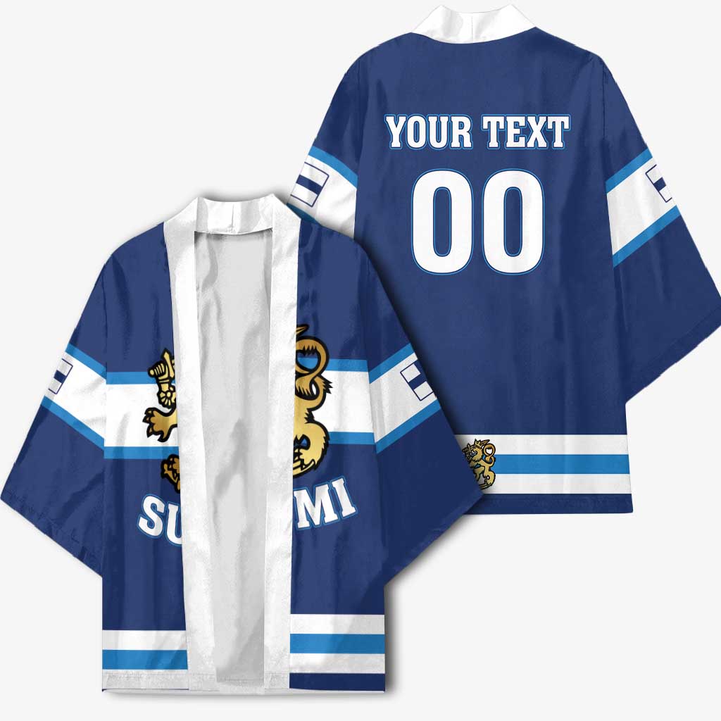 Custom Hockey 2026 Finland Kimono Finnish Leijonat Champions - Wonder Print Shop