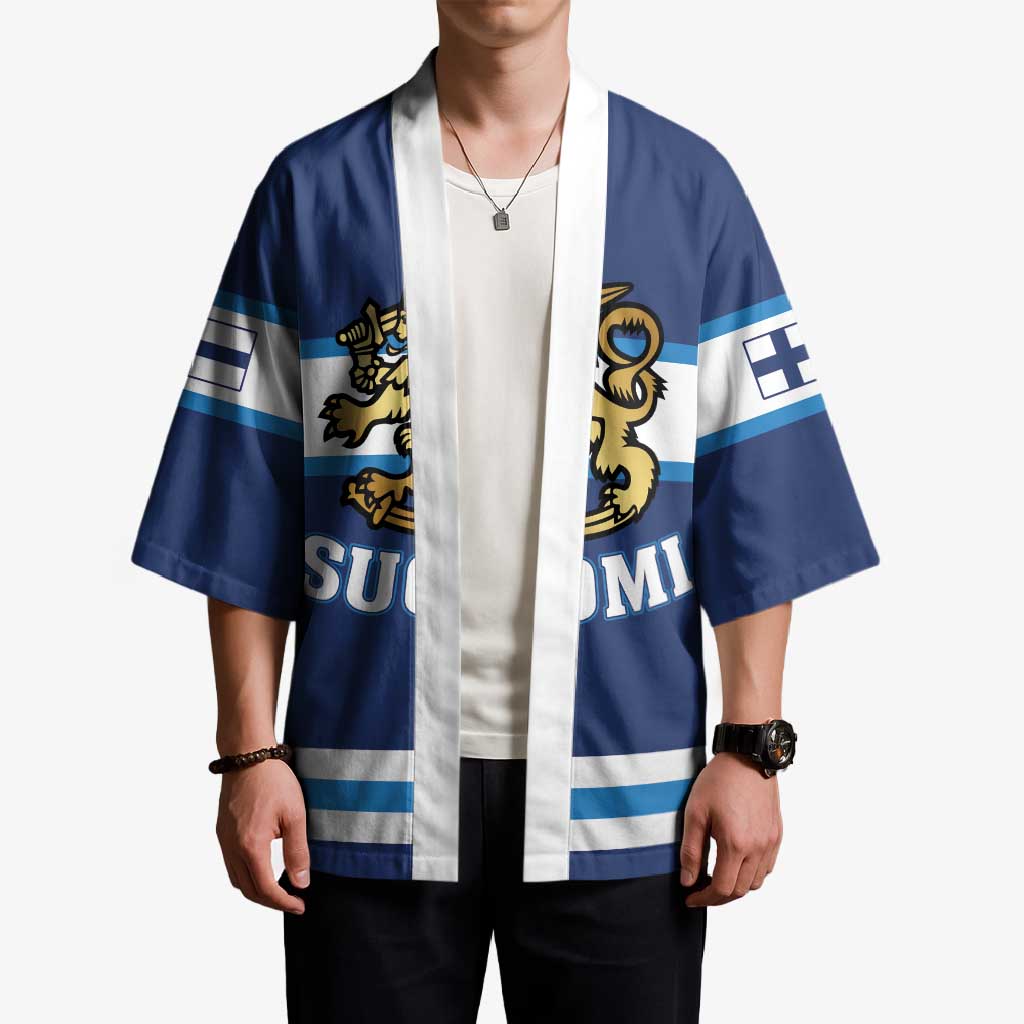 Custom Hockey 2026 Finland Kimono Finnish Leijonat Champions - Wonder Print Shop