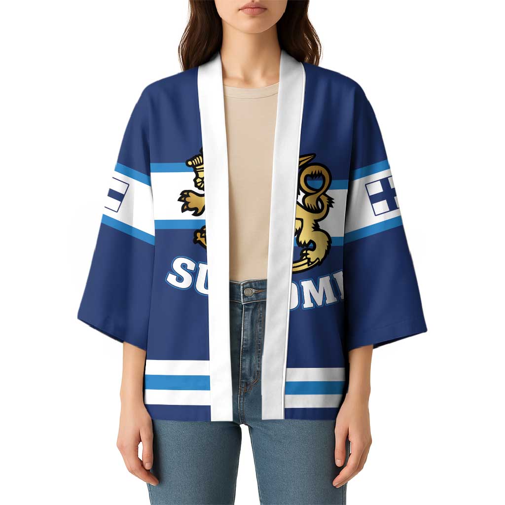 Custom Hockey 2026 Finland Kimono Finnish Leijonat Champions - Wonder Print Shop