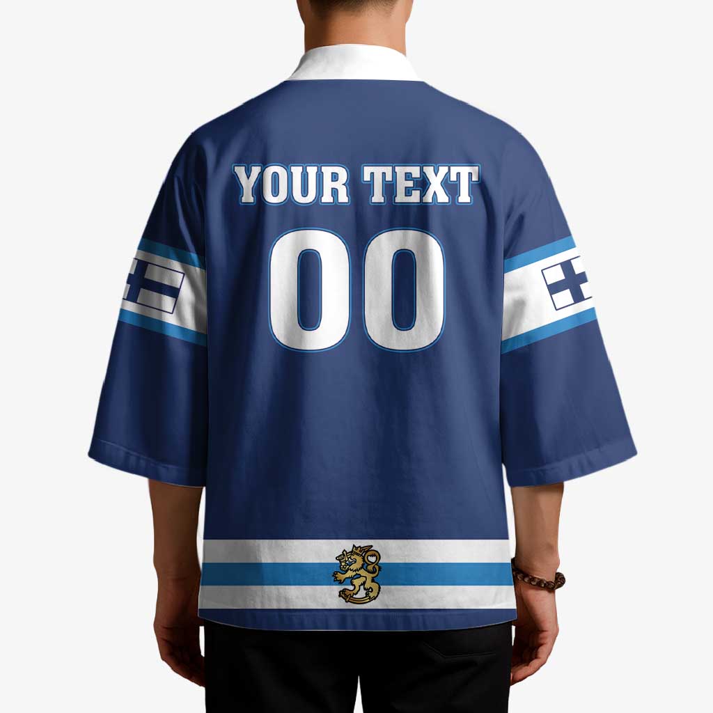 Custom Hockey 2026 Finland Kimono Finnish Leijonat Champions - Wonder Print Shop