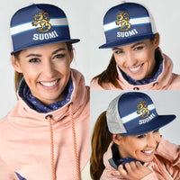 Hockey 2026 Finland Mesh Trucker Cap Finnish Leijonat Champions