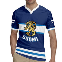 Custom Hockey 2026 Finland Rugby Jersey Finnish Leijonat Champions - Wonder Print Shop