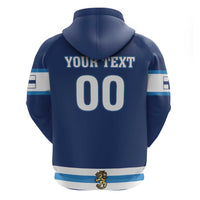 Custom Hockey 2026 Finland Zip Hoodie Finnish Leijonat Champions - Wonder Print Shop
