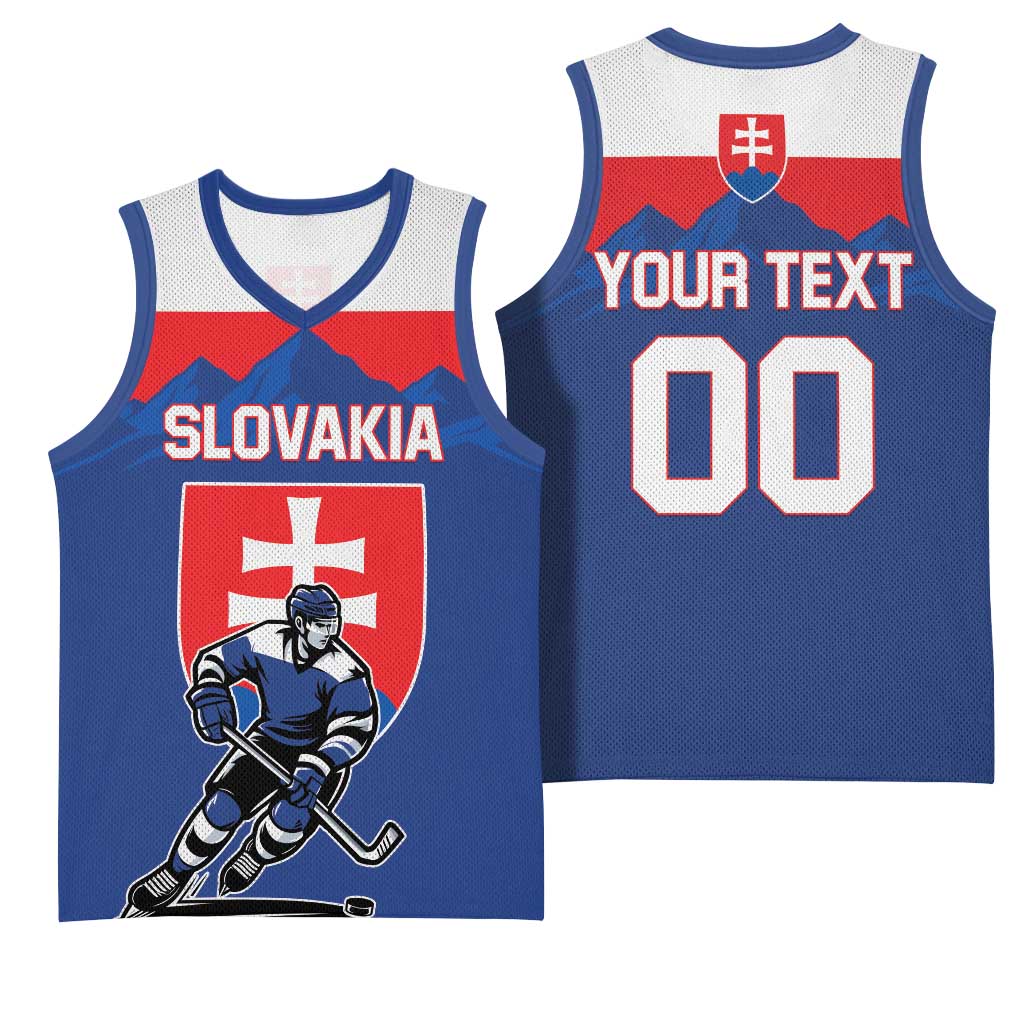 Custom Hockey 2026 Slovakia Basketball Jersey Nasi Chlapci Go Champions - Wonder Print Shop