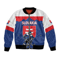 Custom Hockey 2026 Slovakia Bomber Jacket Nasi Chlapci Go Champions - Wonder Print Shop