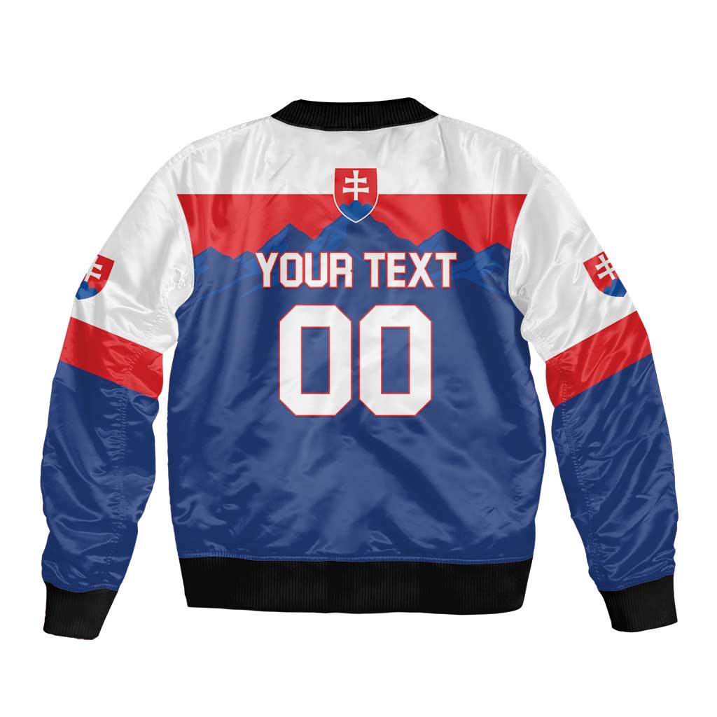 Custom Hockey 2026 Slovakia Bomber Jacket Nasi Chlapci Go Champions - Wonder Print Shop