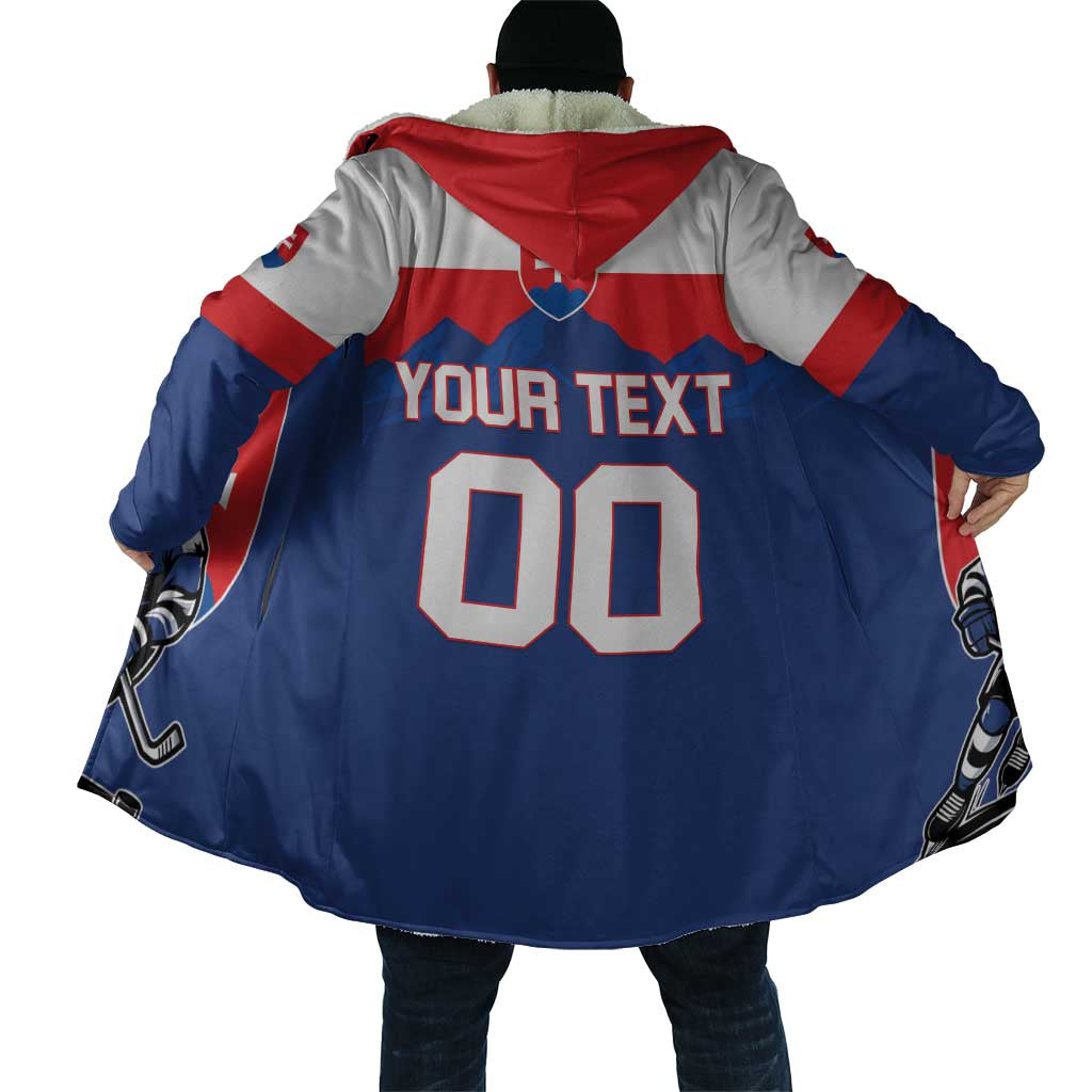 Custom Hockey 2026 Slovakia Cloak Nasi Chlapci Go Champions - Wonder Print Shop