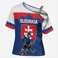 Custom Hockey 2026 Slovakia Cross Shoulder Shirt Nasi Chlapci Go Champions - Wonder Print Shop