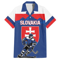 Custom Hockey 2026 Slovakia Hawaiian Shirt Nasi Chlapci Go Champions - Wonder Print Shop