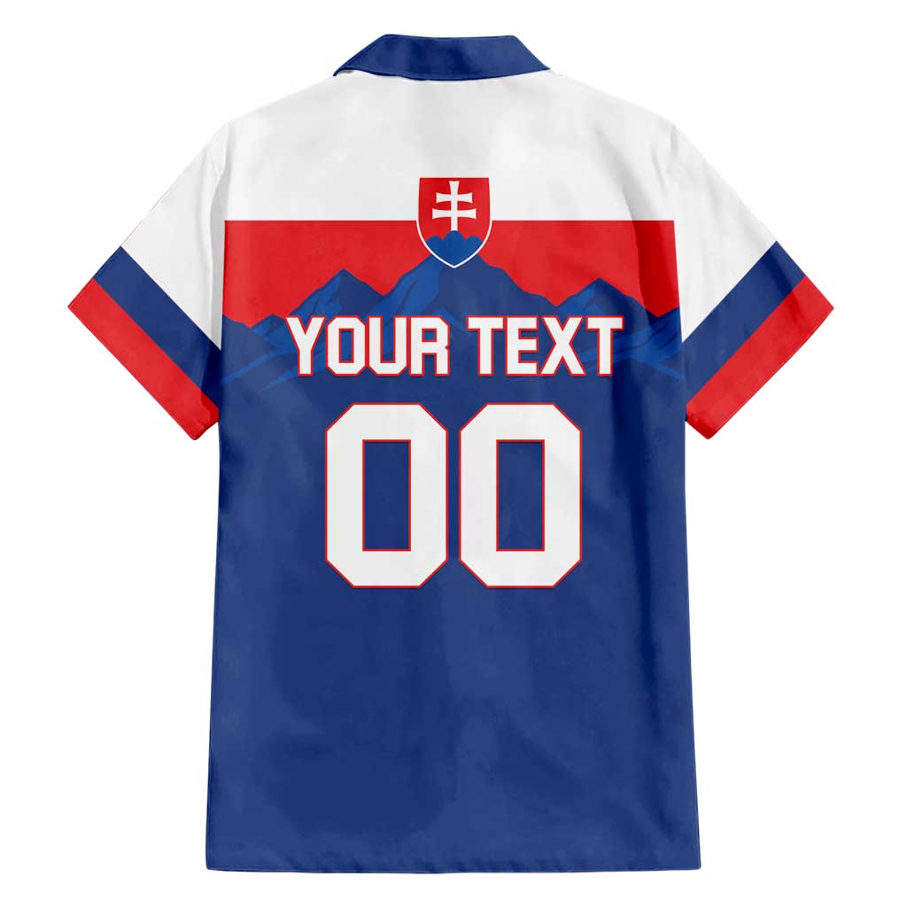 Custom Hockey 2026 Slovakia Hawaiian Shirt Nasi Chlapci Go Champions - Wonder Print Shop