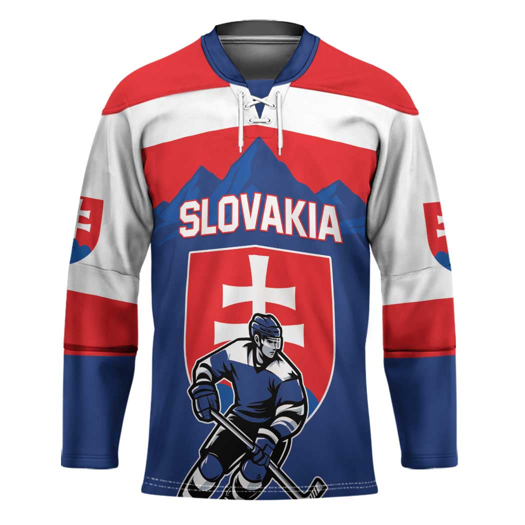 Custom Hockey 2026 Slovakia Hockey Jersey Nasi Chlapci Go Champions - Wonder Print Shop