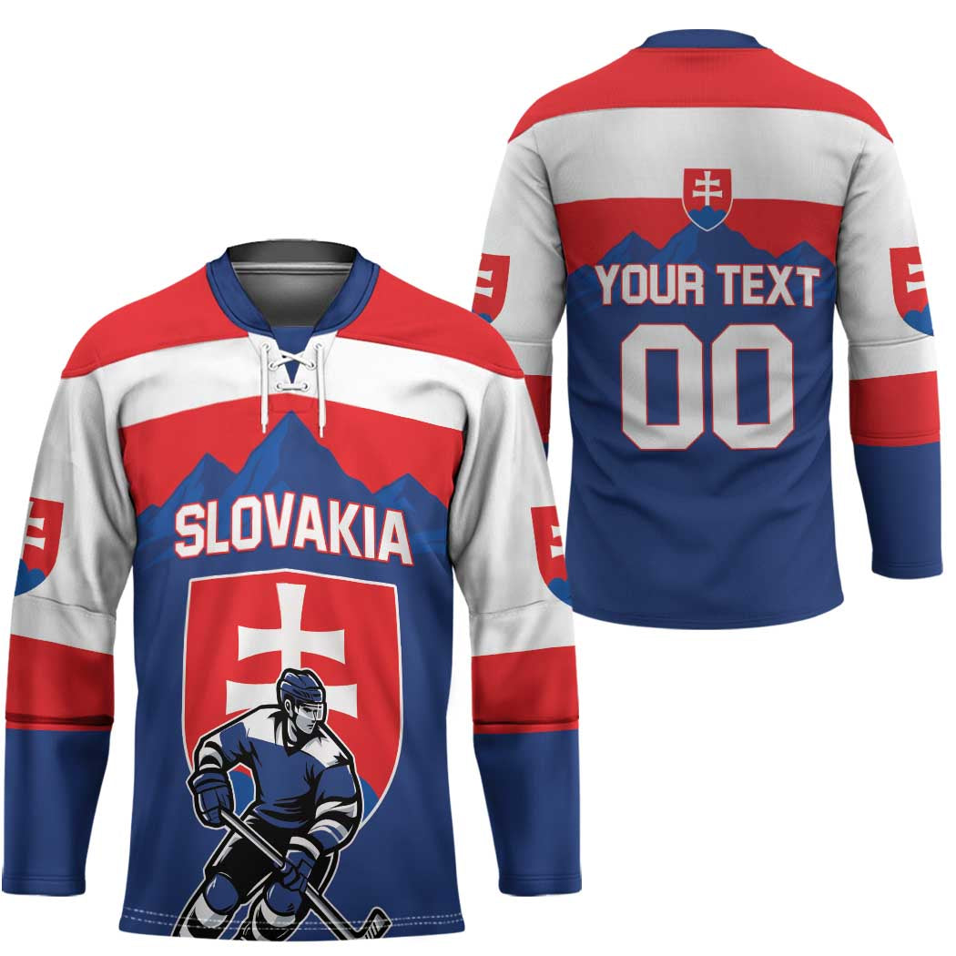 Custom Hockey 2026 Slovakia Hockey Jersey Nasi Chlapci Go Champions - Wonder Print Shop
